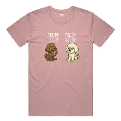 Clean and Jerk everyday t in Heather Orchid
