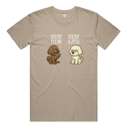 Clean and Jerk everyday t in Heather Tan
