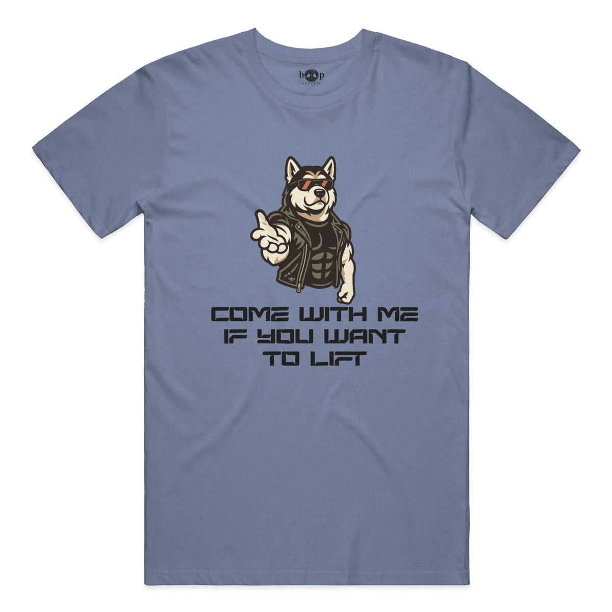 Come With Me performance t in Blue Triblend