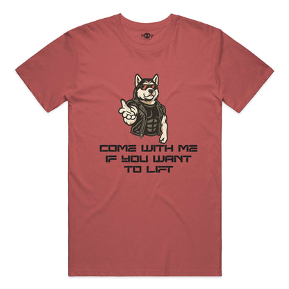 Come With Me performance t in Red Triblend