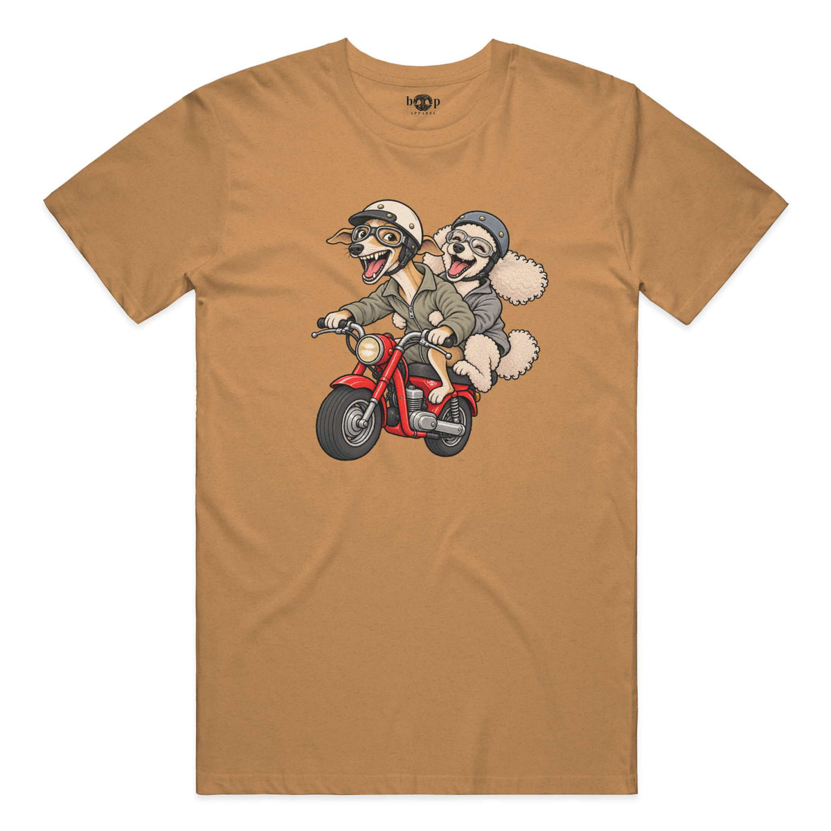 Dog and Dogger everyday t in Heather Autumn