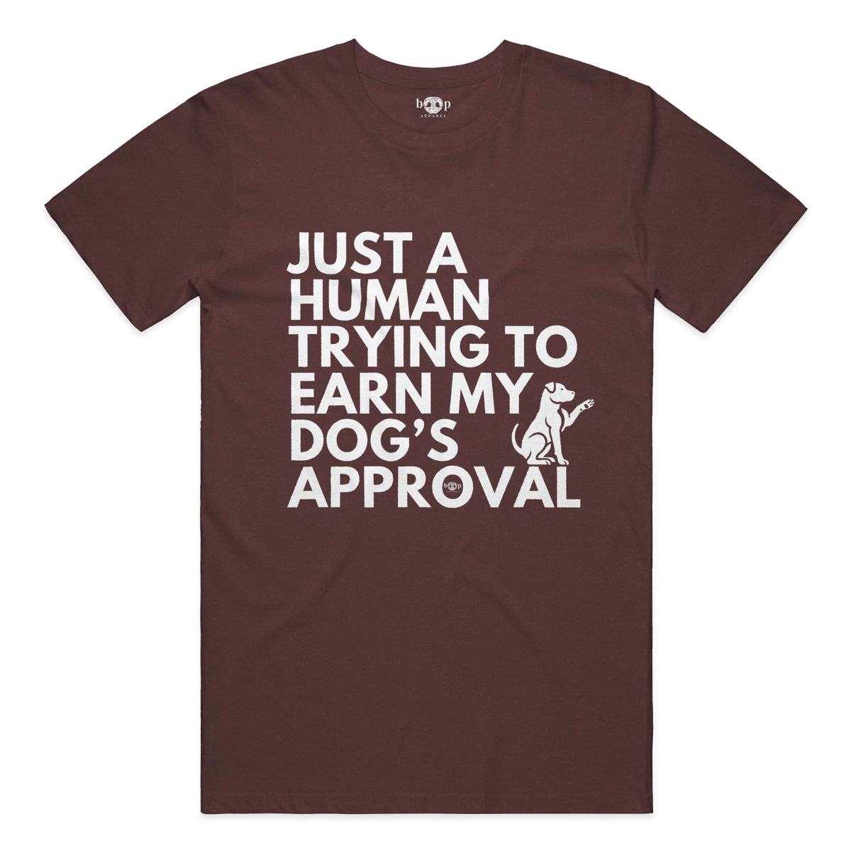 Dog's Approval performance t in Cardinal Triblend
