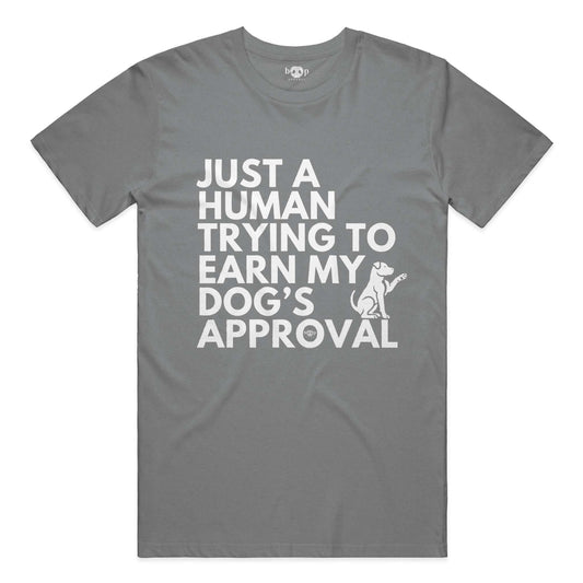 Dog's Approval performance t in Grey Triblend