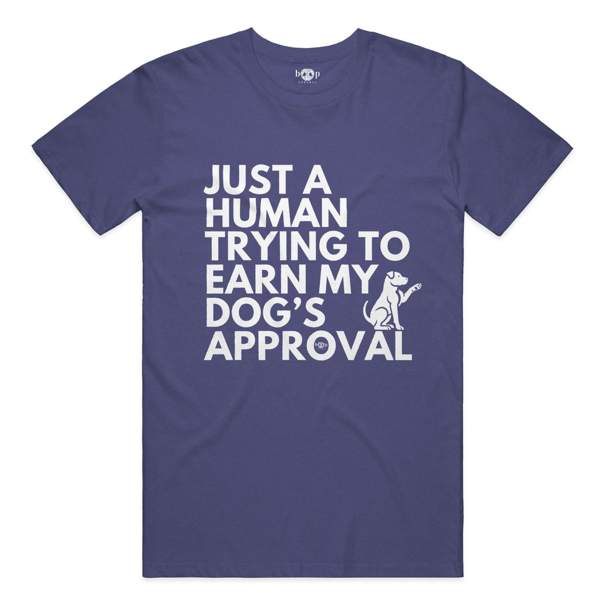 Dog's Approval performance t in Navy Triblend