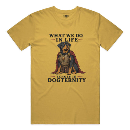 Echoes in Dogternity everyday t in Heather Mustard