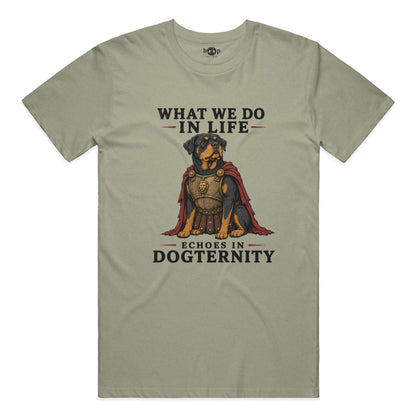 Echoes in Dogternity everyday t in Heather Olive