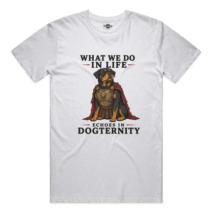 Echoes in Dogternity everyday t in Solid White Blend