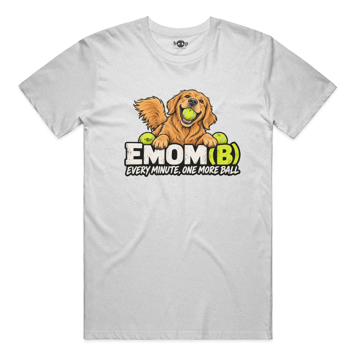 EMOM(B) everyday t in Athletic Heather