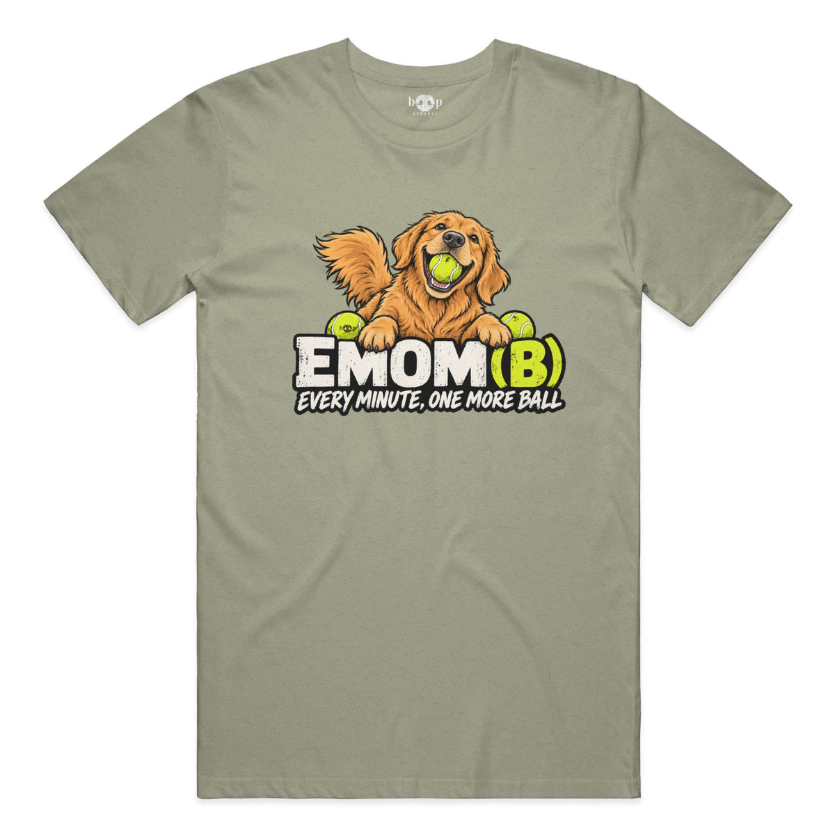 EMOM(B) everyday t in Heather Olive