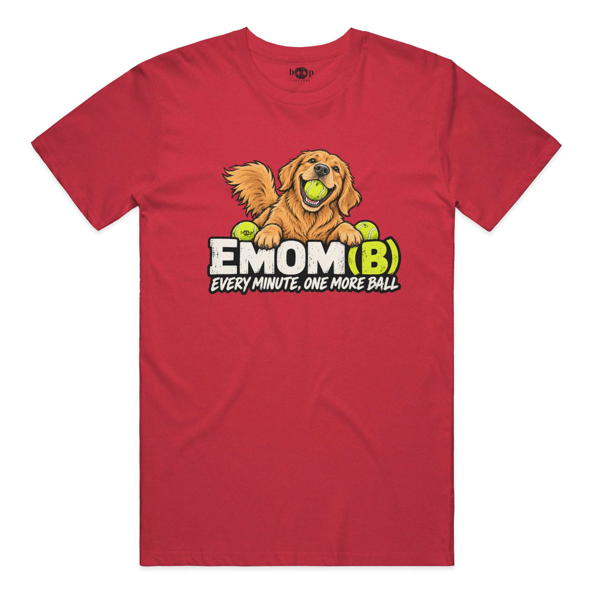 EMOM(B) everyday t in Heather Red
