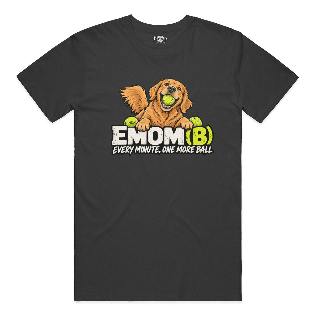 EMOM(B) performance t in Charcoal Black Triblend