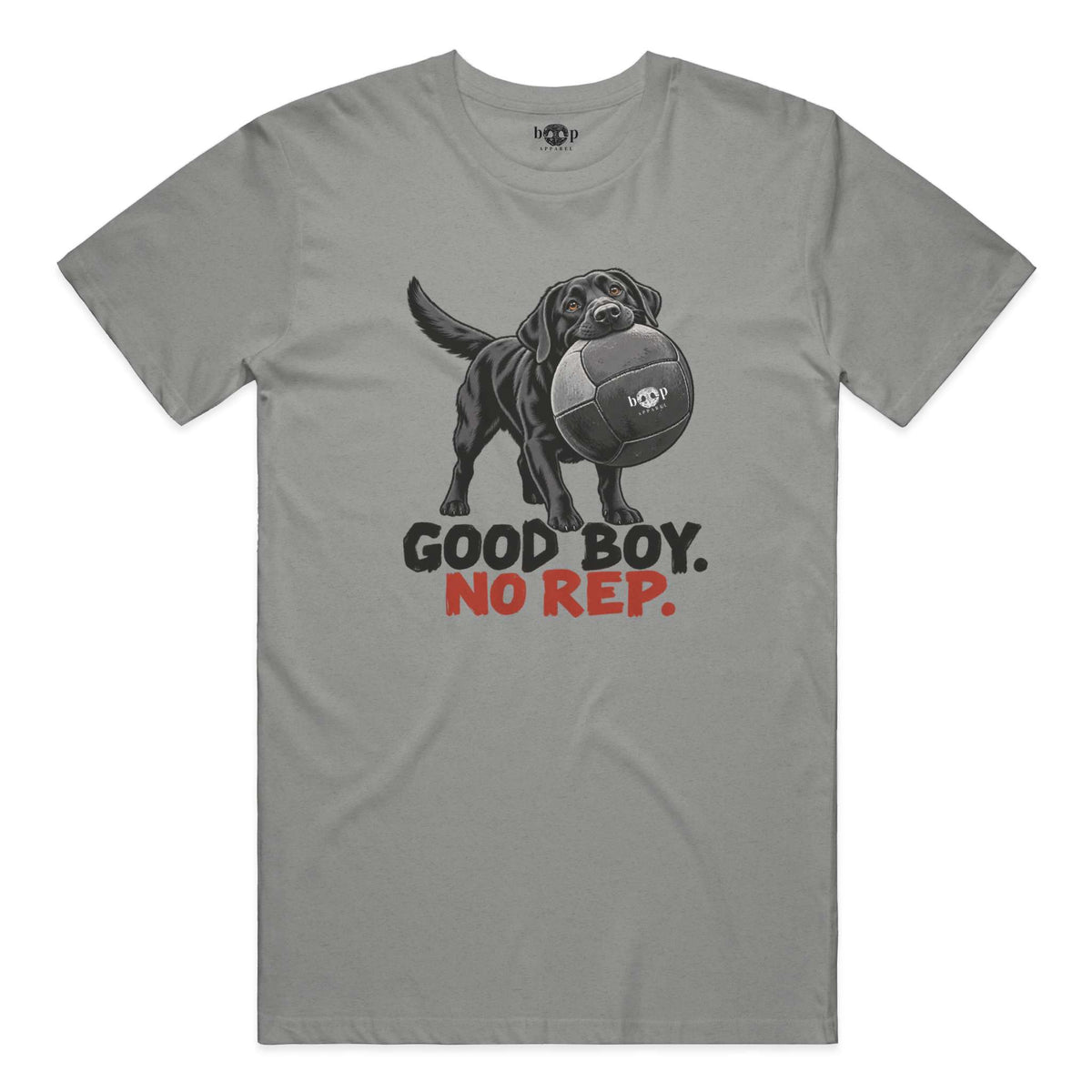 Good Boy No Rep everyday t in Deep Heather
