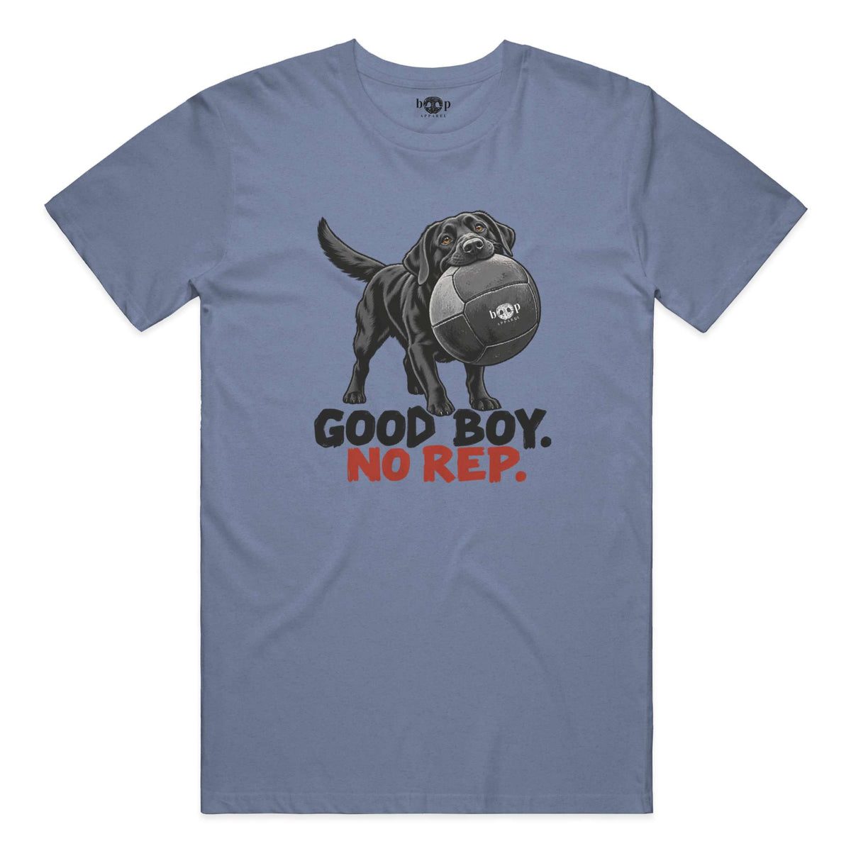 Good Boy No Rep performance t in Blue Triblend