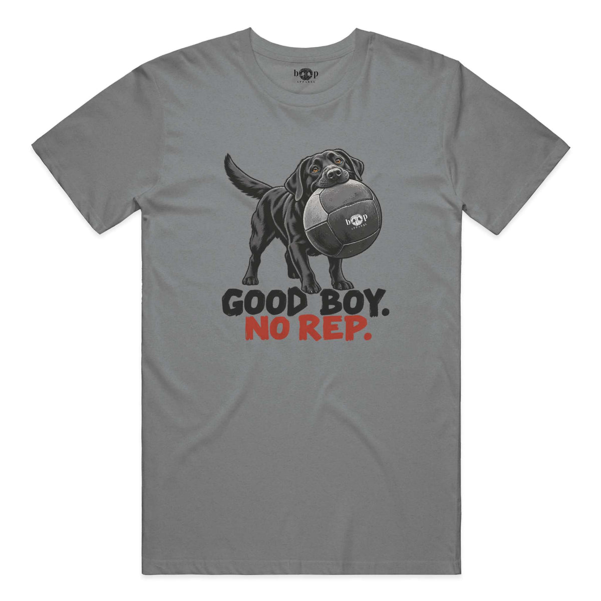 Good Boy No Rep performance t in Grey Triblend