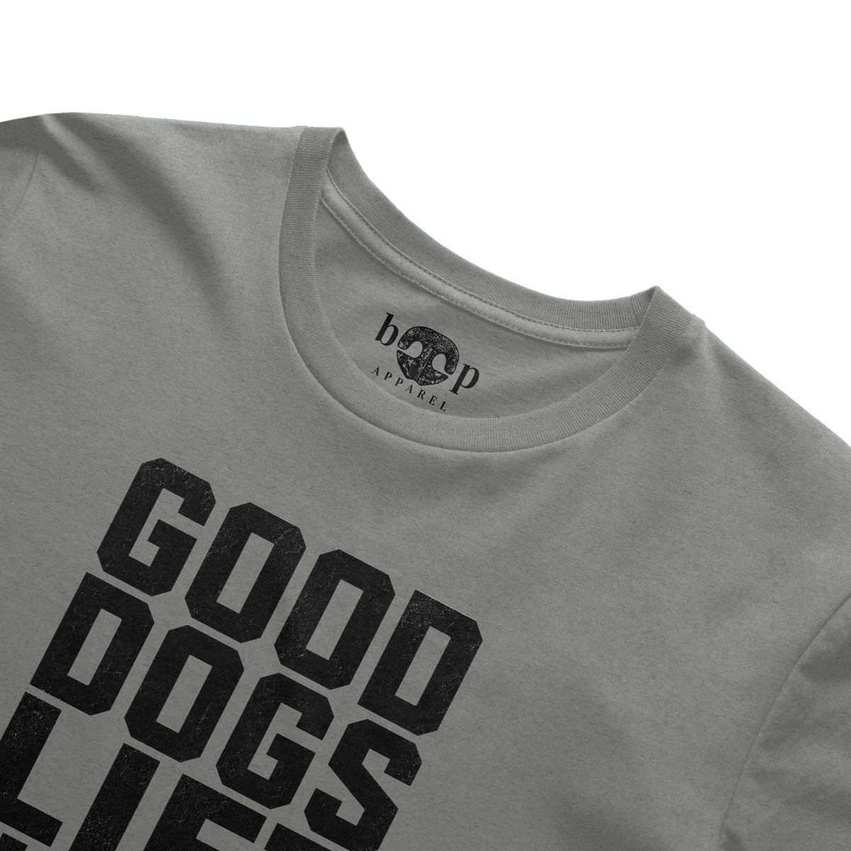 Good Dogs Lift Heavy Everyday T, alternate view 3