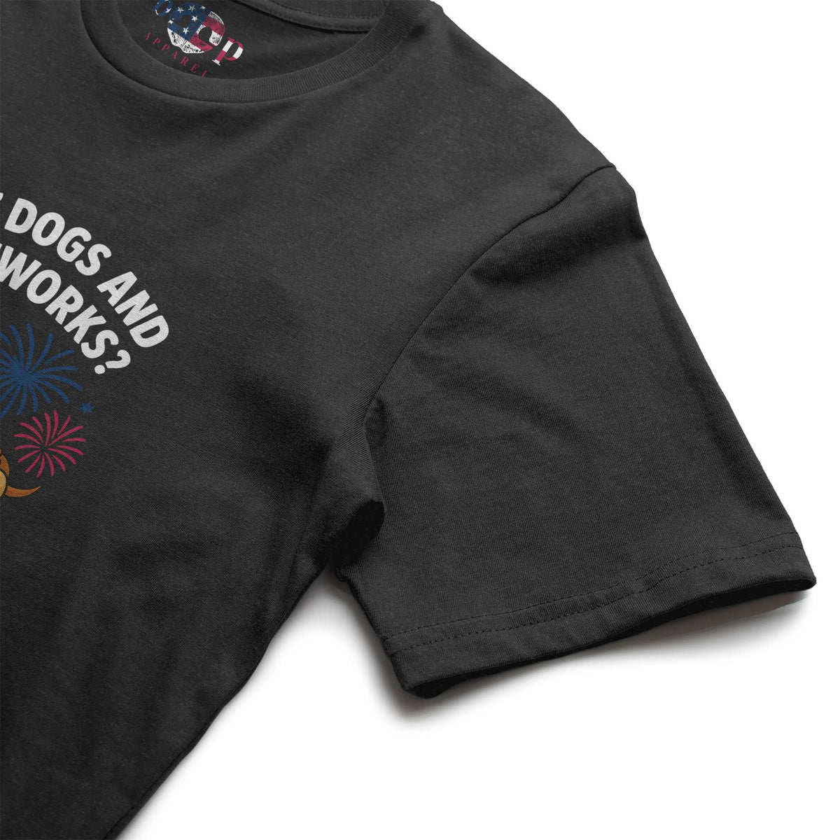Hot Dogs and Fireworks everyday t product photo