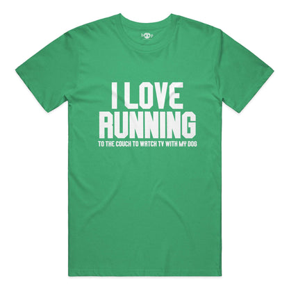 I Love Running everyday t in Heather Kelly