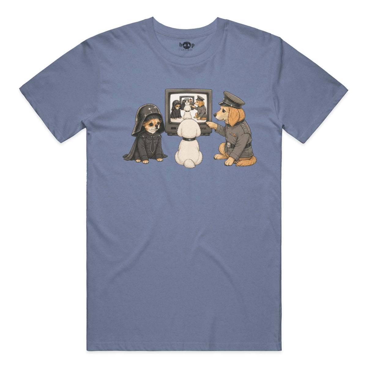 In the Now, Now performance t in Blue Triblend