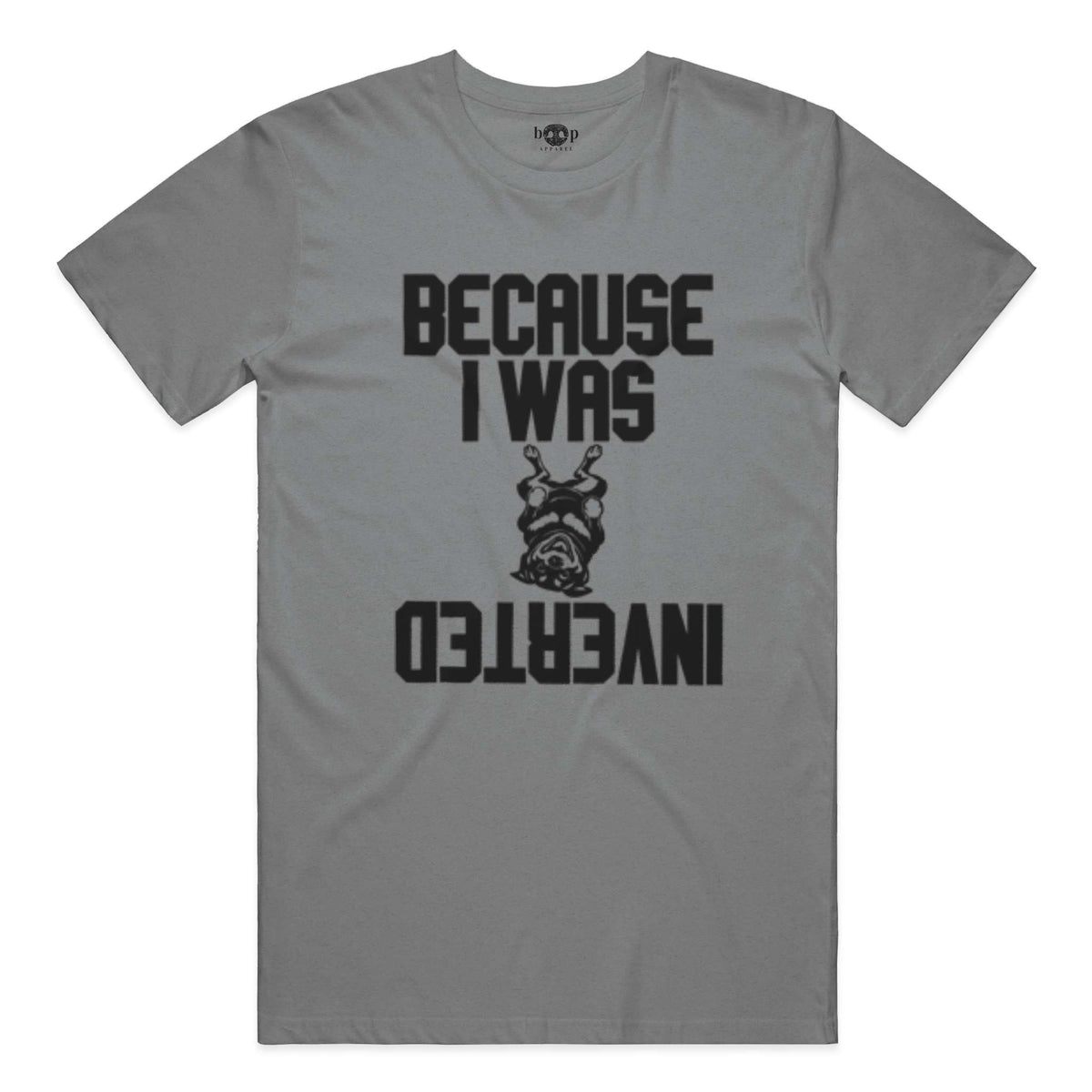 Inverted performance t in Grey Triblend