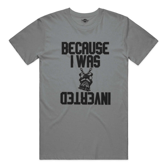 Inverted performance t in Grey Triblend