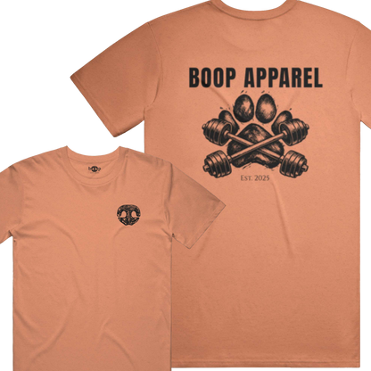 Iron Paw (Black) performance t in Orange Triblend