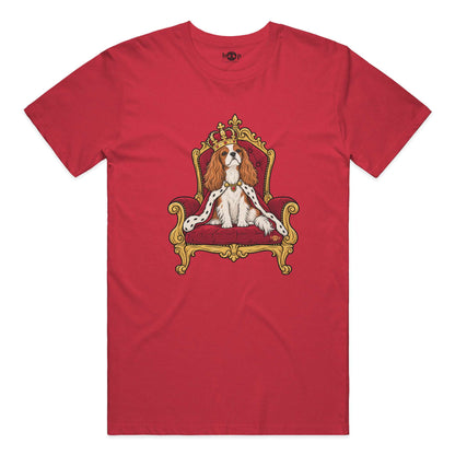 King Charles of the Cavaliers everyday t in heather red