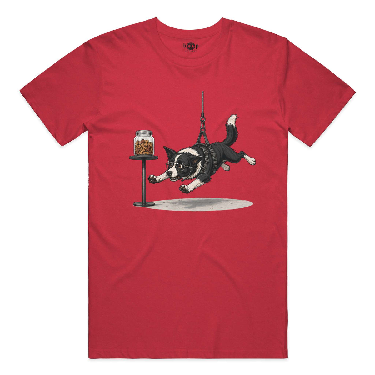 Mission: Impawsible everyday t in heather red