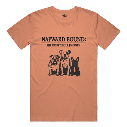 Napward Bound everyday t in heather orange