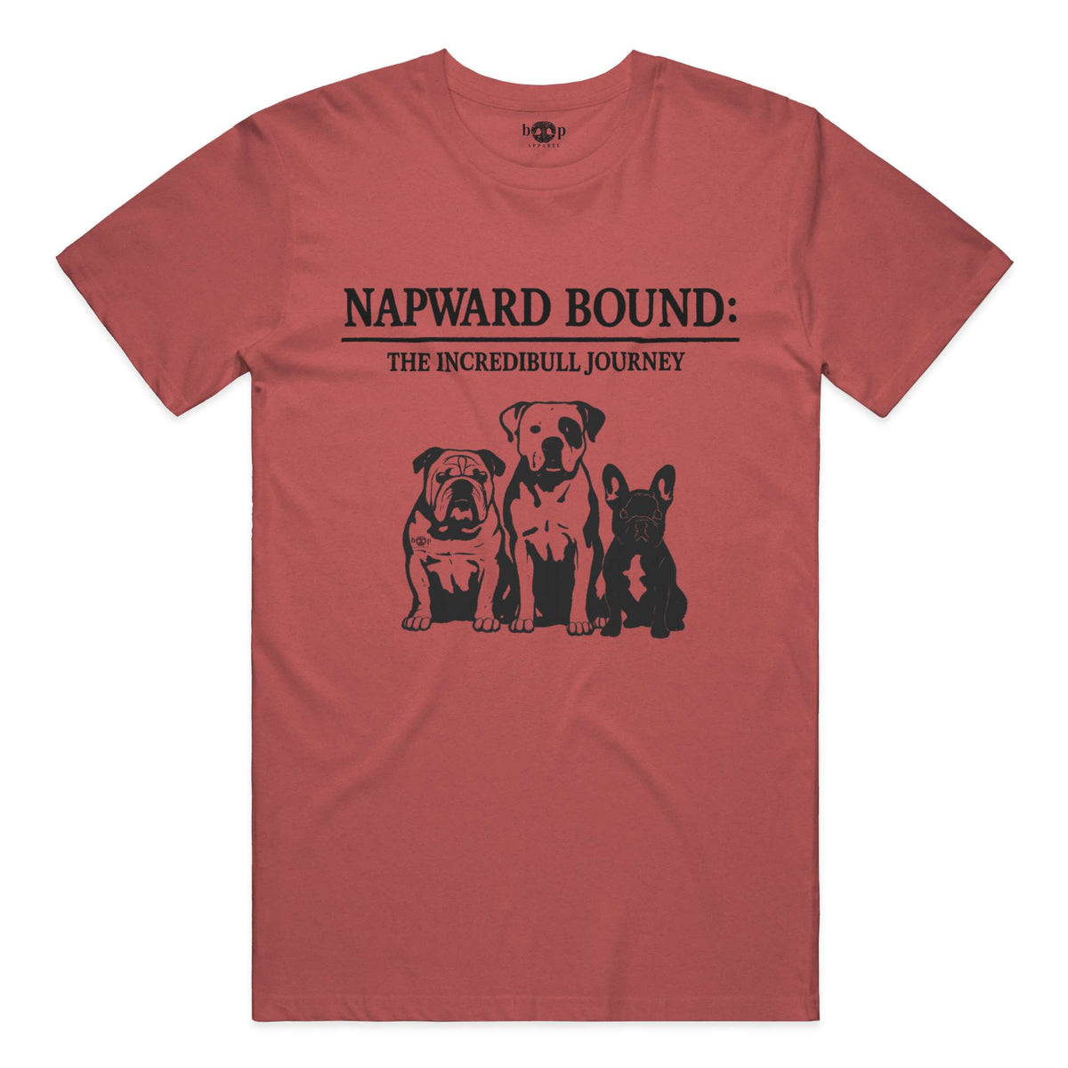 Napward Bound performance t in Red Triblend