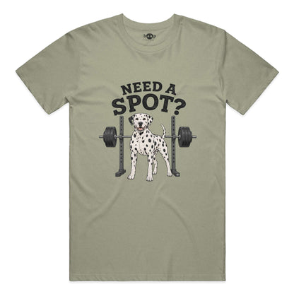 Need a Spot everyday t in Heather Olive