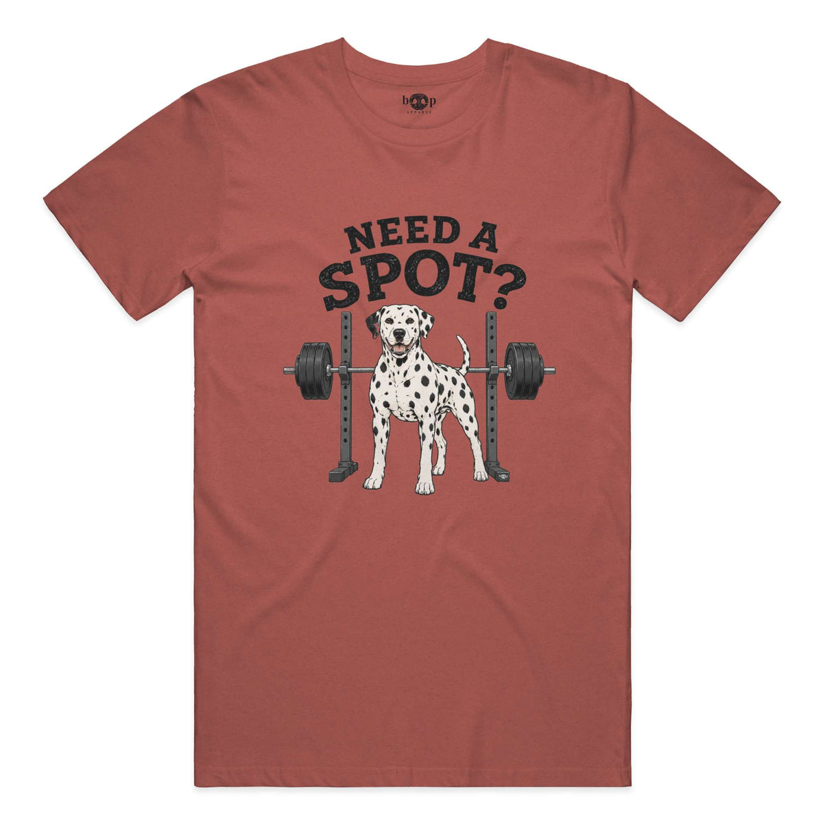 Need a Spot performance t in Clay Triblend