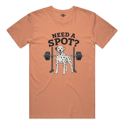 Need a Spot performance t in Orange Triblend
