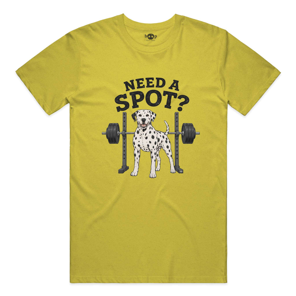 Need a Spot performance t in yellow gold triblend