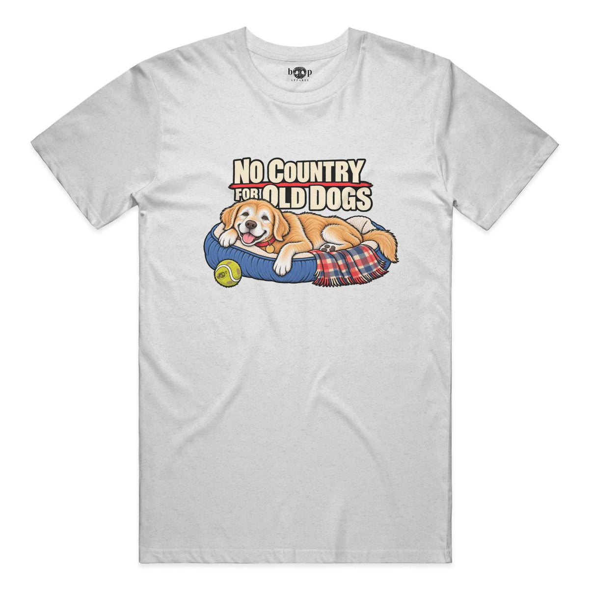 No Country for Old Dogs everyday t in Athletic Heather