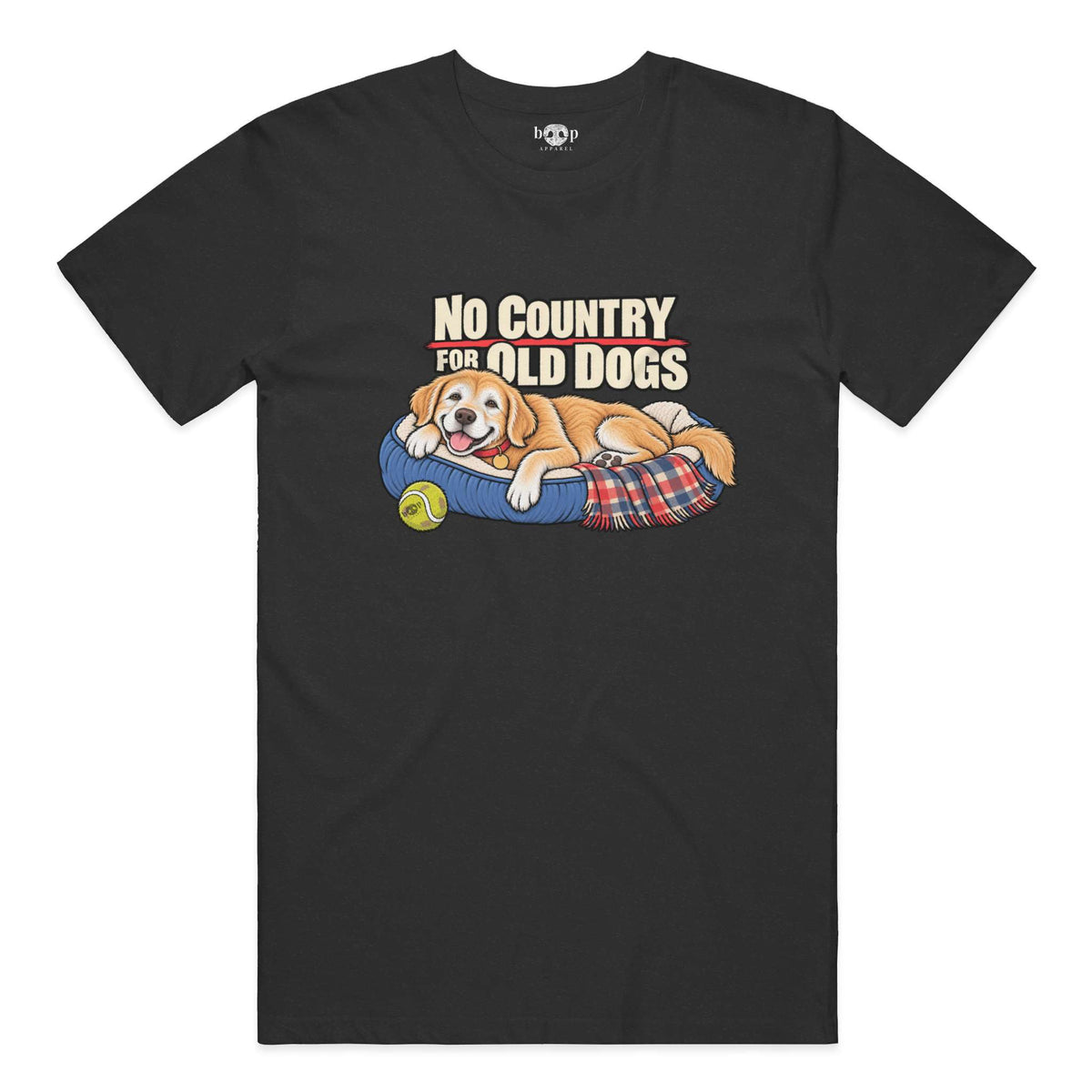 No Country for Old Dogs everyday t in Black Heather