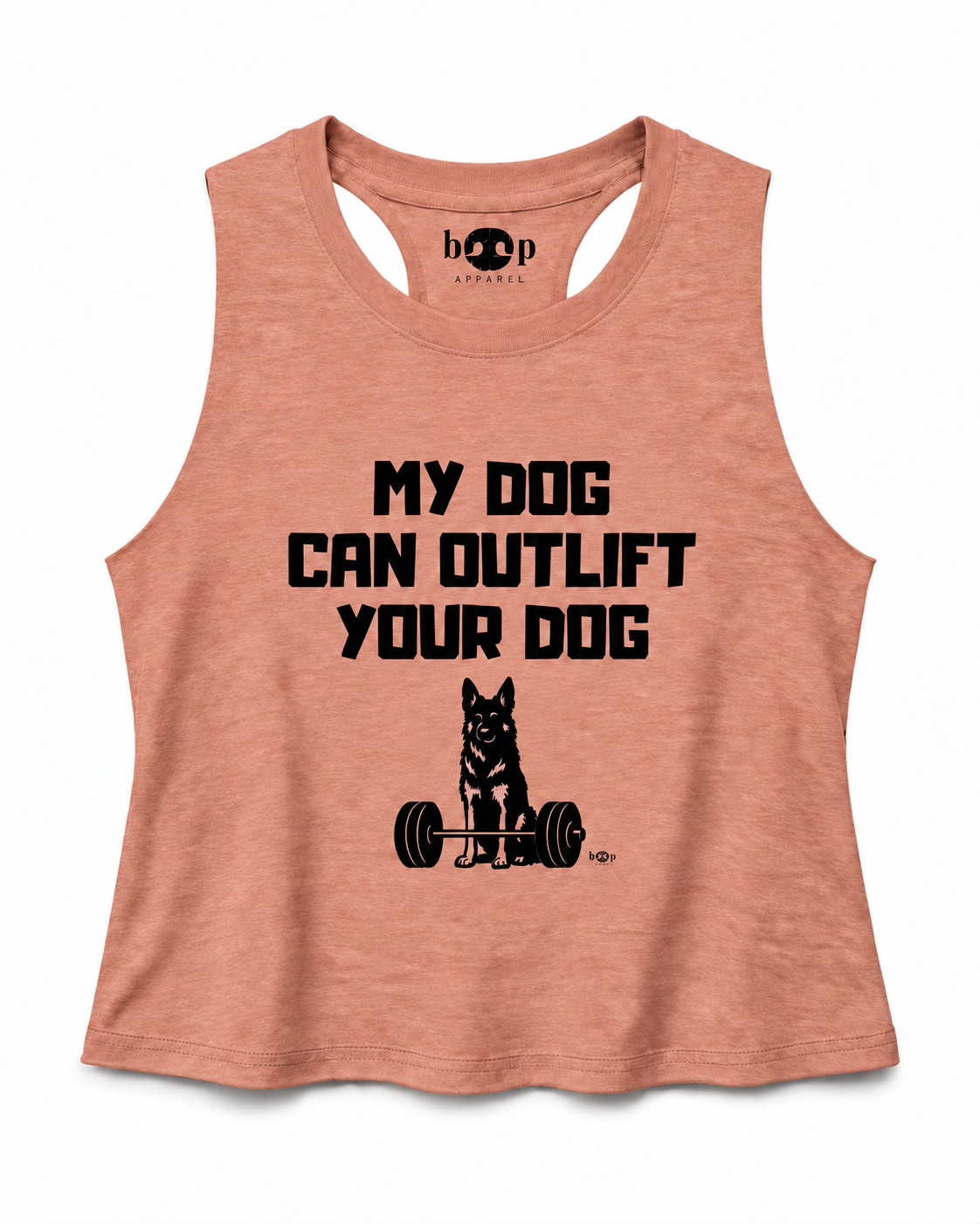 Outlift Crop Tank in Heather Sunset