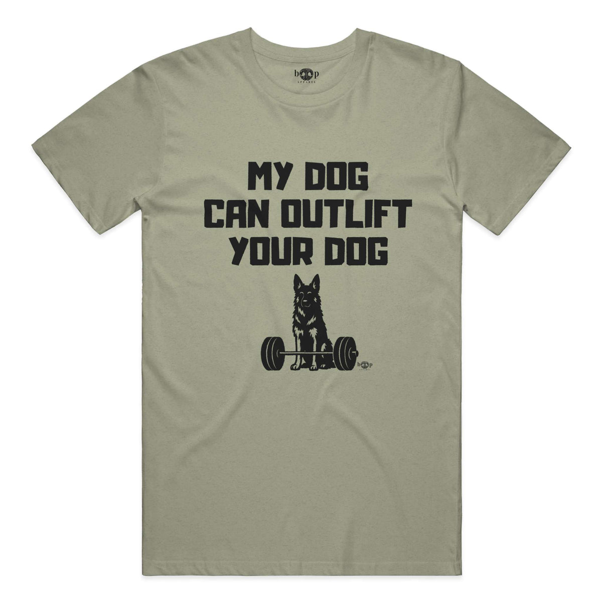 Outlift everyday t in Heather Olive