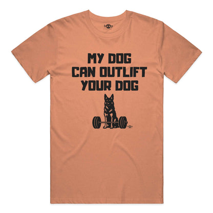 Outlift performance t in Orange Triblend