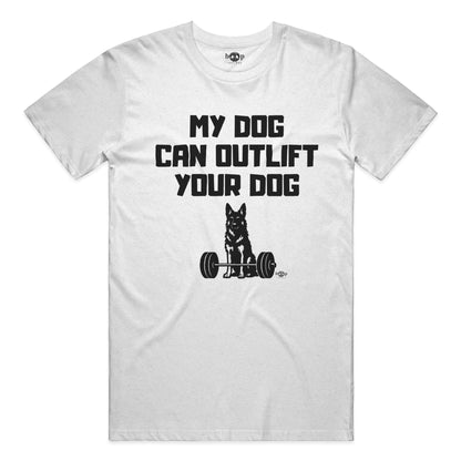 Outlift performance t in solid white triblend