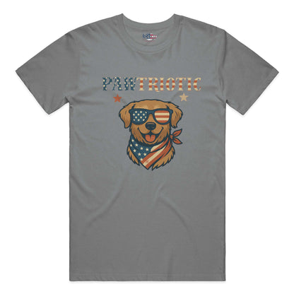 Pawtriotic performance t in Grey Triblend