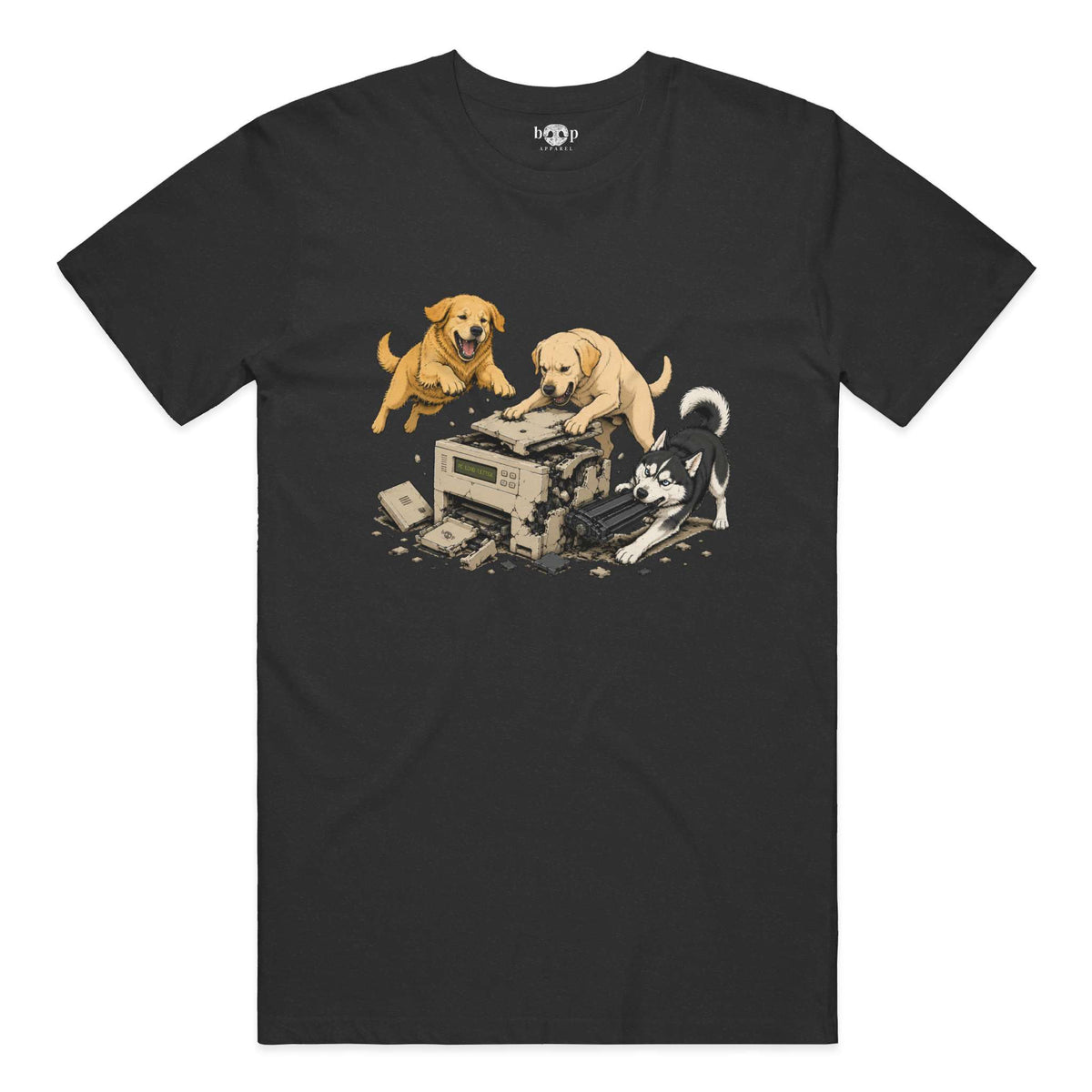 PC Load Letter everyday t in black heather