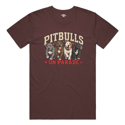 Pitbulls on Parade everyday t in Heather Cardinal
