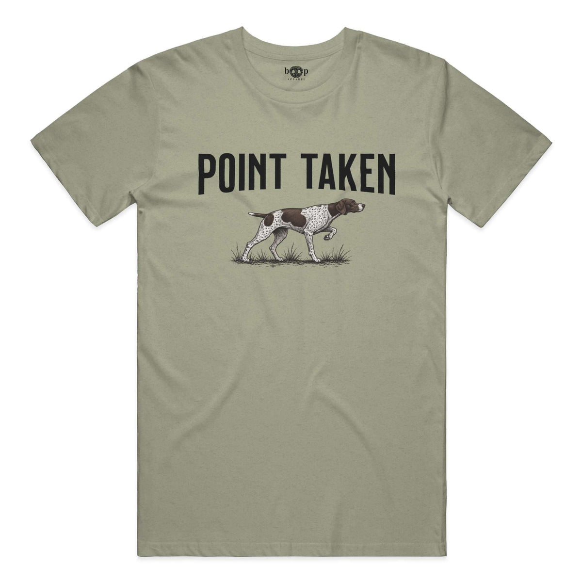Point Taken everyday t in Heather Olive