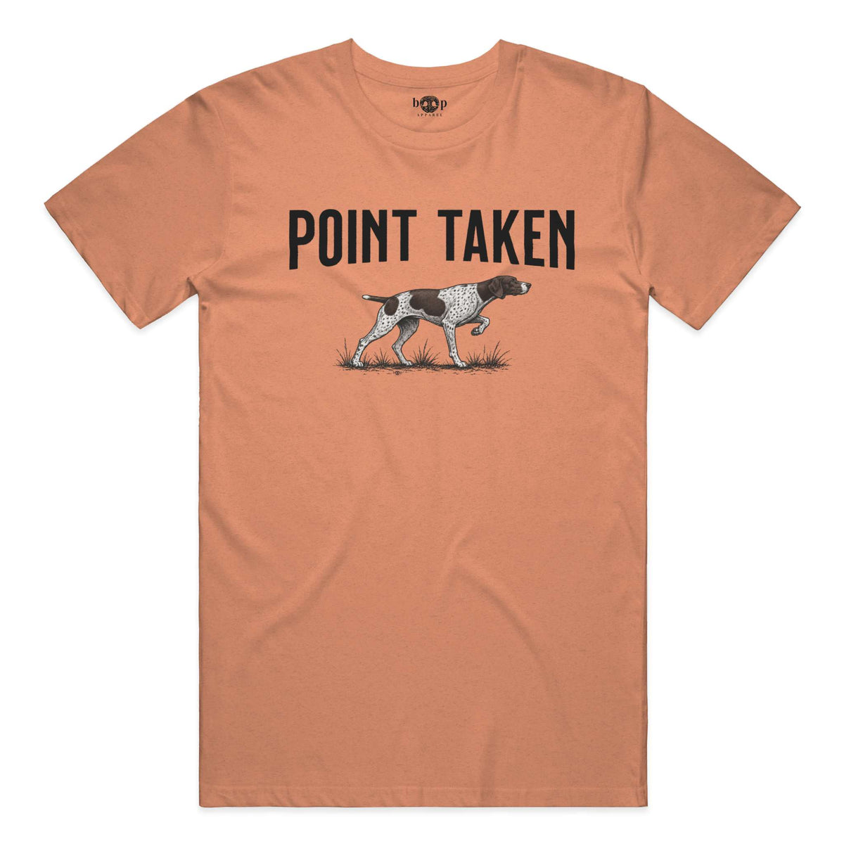 Point Taken performance t in Orange Triblend