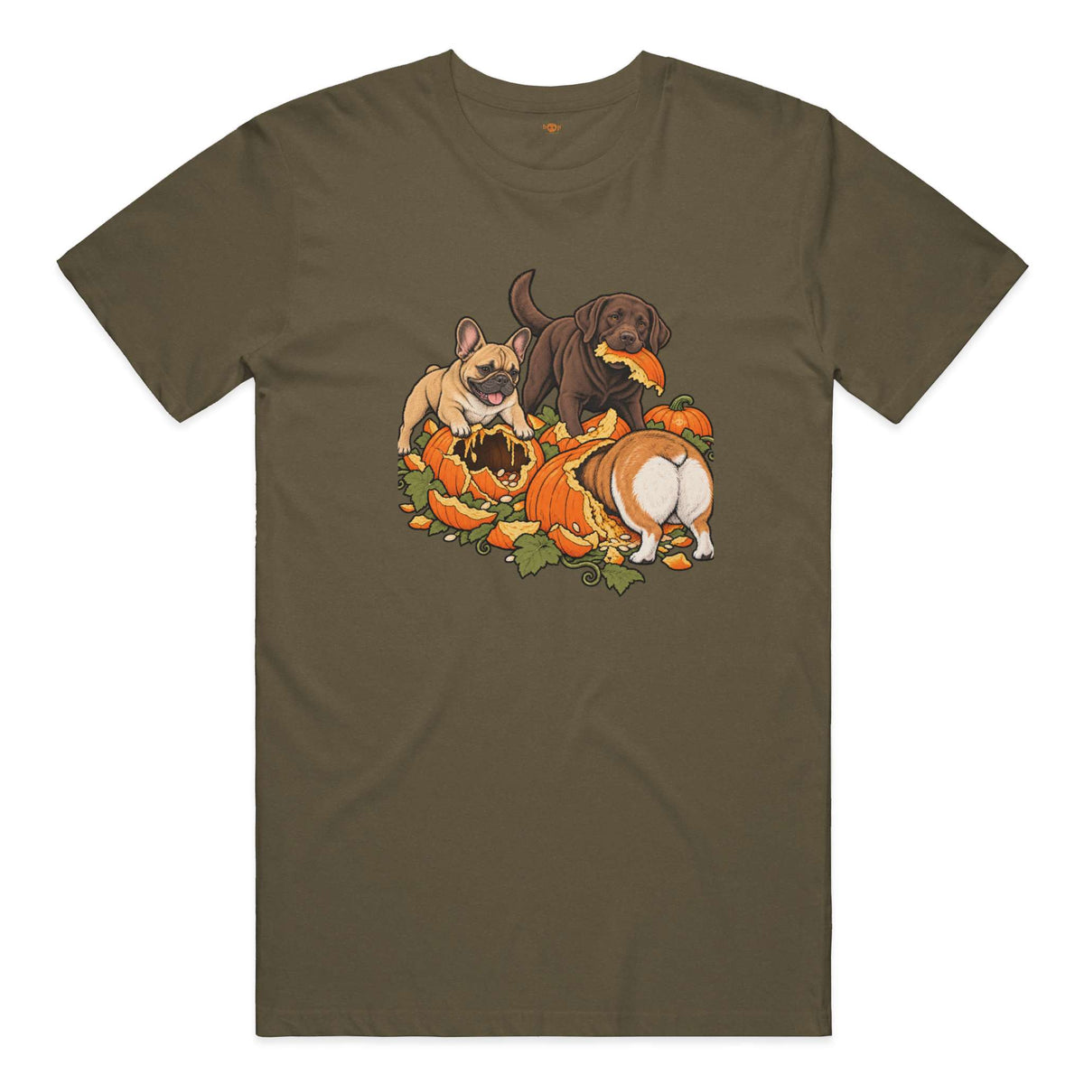 Pumpkin Patch Menaces everyday t in Heather Brown