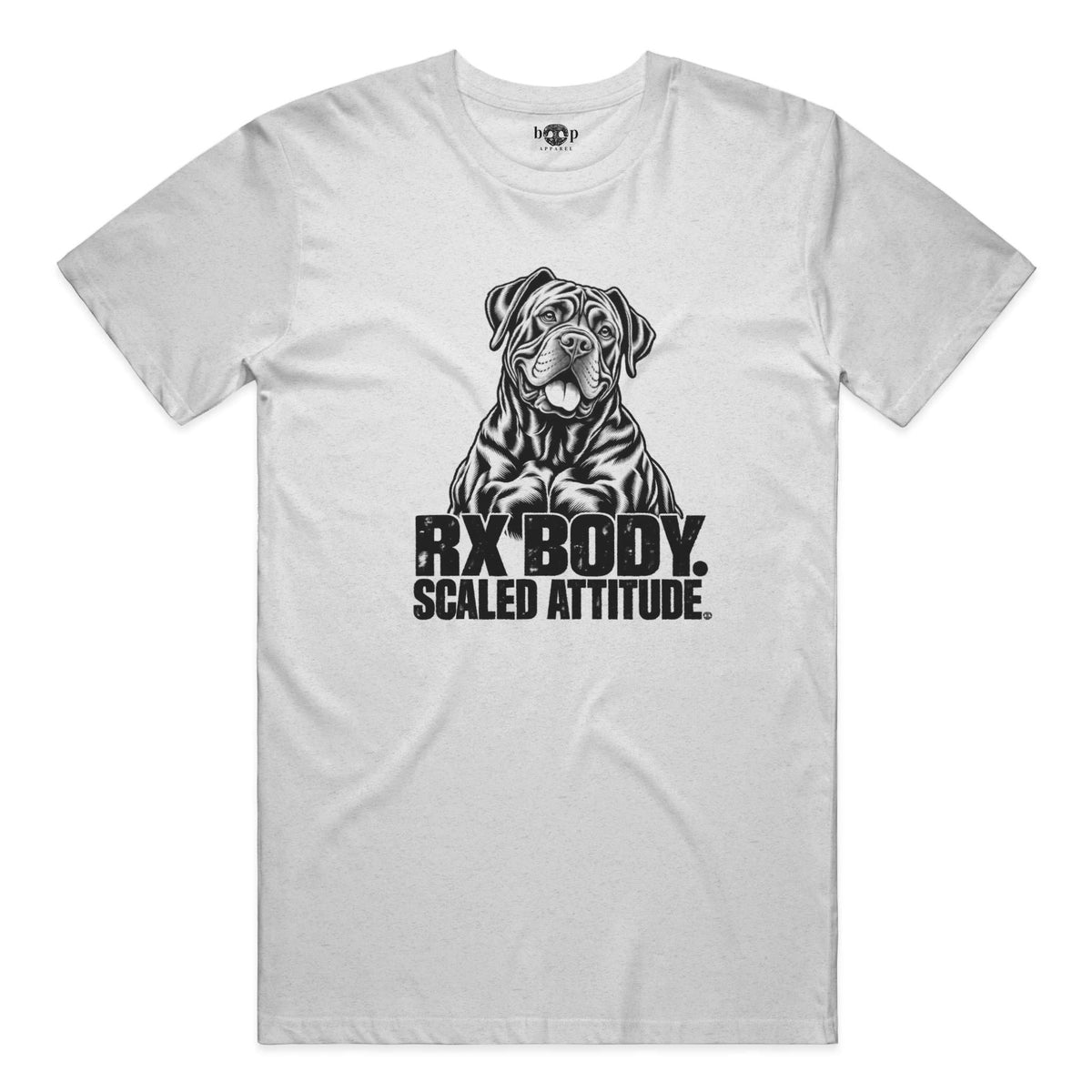 Rx Body Scaled Attitude everyday t in Athletic Heather
