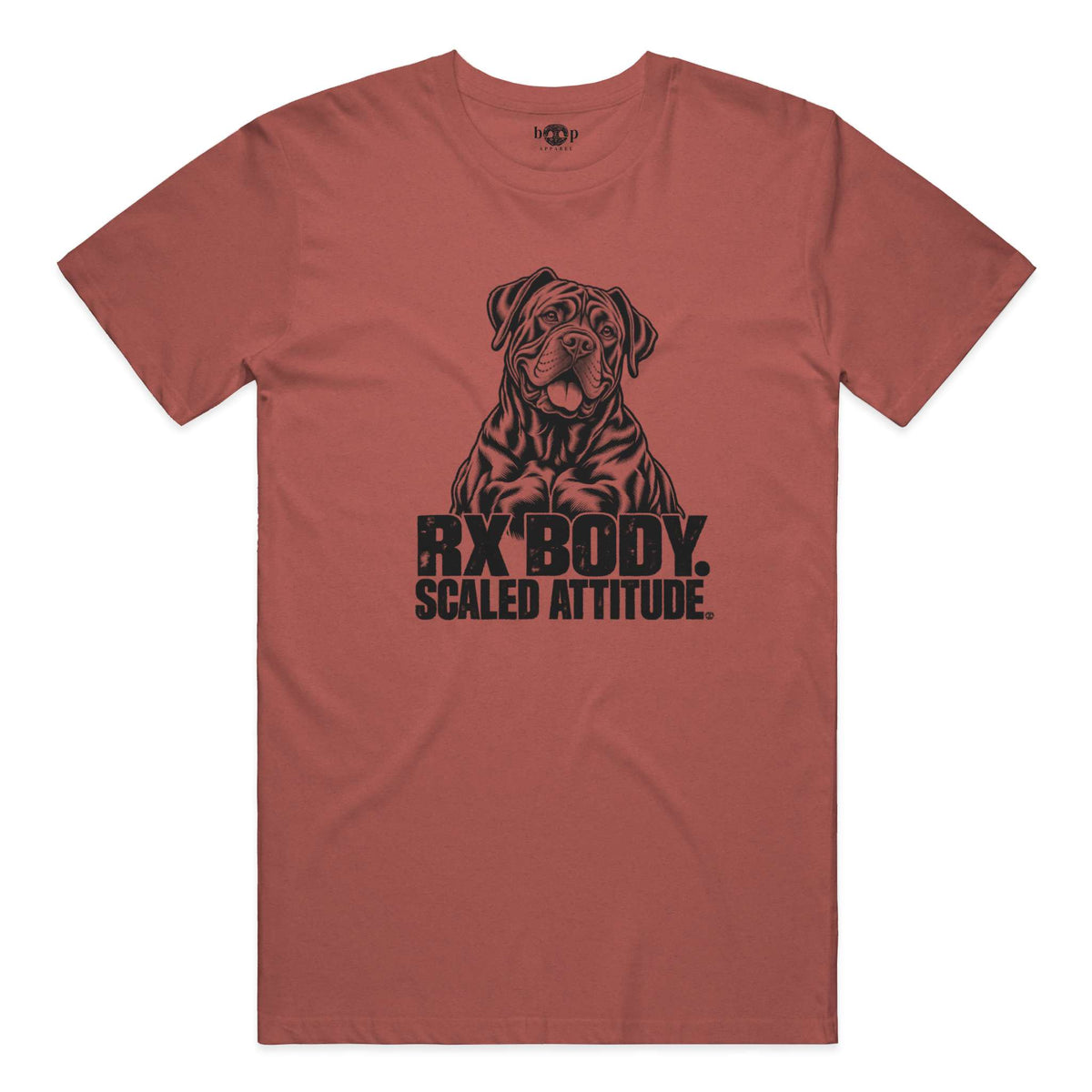 Rx Body Scaled Attitude performance t in Clay Triblend