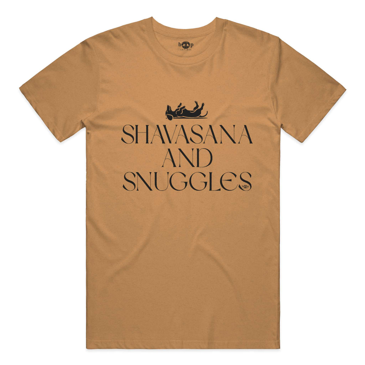 Shavasana and Snuggles everyday t in Heather Autumn