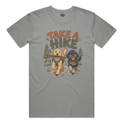 Take a Hike everyday t in deep heather