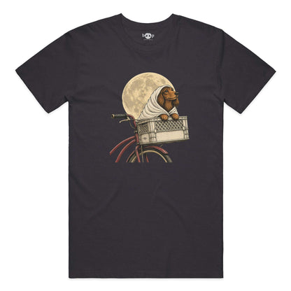 The Extra. Treatrestrial. everyday t in dark grey heather